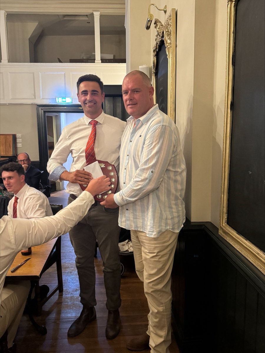 HartpuryRFC's tweet photo. Last night Hartpury RFC held our annual end of season awards dinner at @TheBeehivechelt 🍽️🏆

🏅Try of the season Mikey Austin 
🏅Coaches player of the season Josiah Edwards 
🏅Players player of the season Sam Lewis

Congratulations 🙌🏻 

#pury https://t.co/UkdTA3dG71