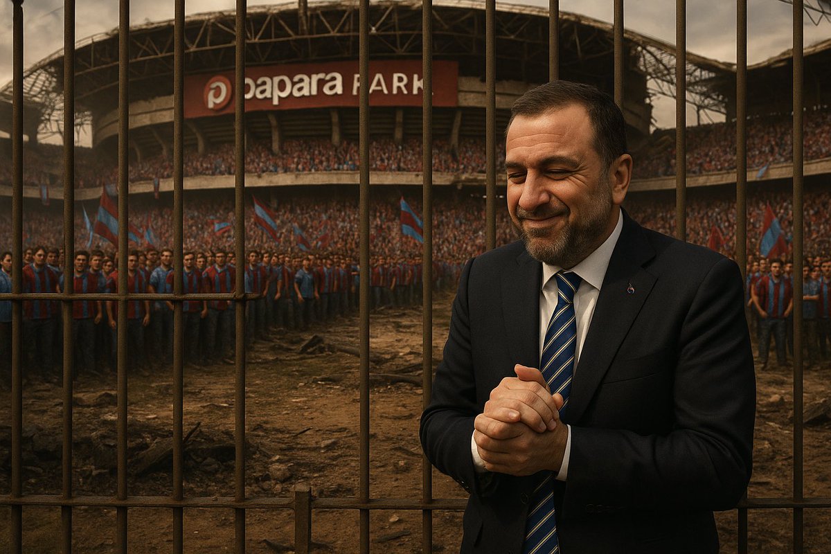 ERTUĞRUL DOĞAN, HER YÖNÜYLE TRABZONSPOR’U HAPSETMİŞTİR!

Bir dönem vardı: Bordo-mavi sadece renk değil, mücadeleydi. Şimdi ne renk kaldı ne ruh.
Bir başkan geldi, her şeyi aldı bizden.

Eskiden Trabzonspor, direnmekti.
Artık suskunluk, teslimiyet ve çöküş oldu!
Samsun maçının