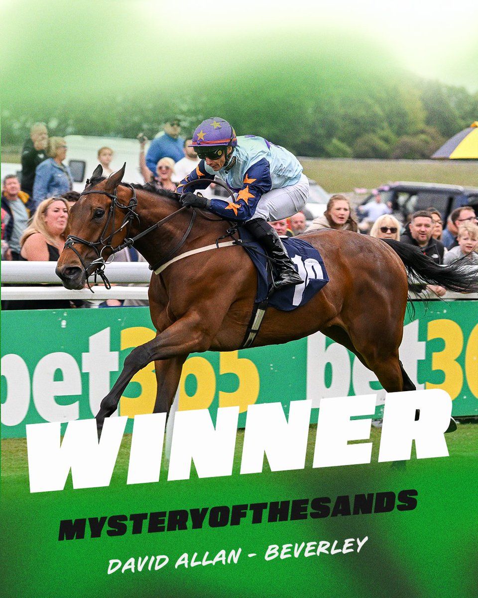 Tim Easterby Racing (@easterbytim) on Twitter photo πͺππ‘π‘ππ₯ ~ MYSTERYOFTHESANDS completed a double for the team at Beverley yesterday. Winning in good style for David Allan. Congratulations to his owner Ryedale Partners who enjoyed their second winner in as many days!
π <a href="/Beverley_Races/">Beverley Racecourse</a>
π3β£8β£ πͺππ‘π‘ππ₯ ~ MYSTERYOFTHESANDS completed a double for the team at Beverley yesterday. Winning in good style for David Allan. Congratulations to his owner Ryedale Partners who enjoyed their second winner in as many days!
π <a href="/Beverley_Races/">Beverley Racecourse</a>
π3β£8β£
