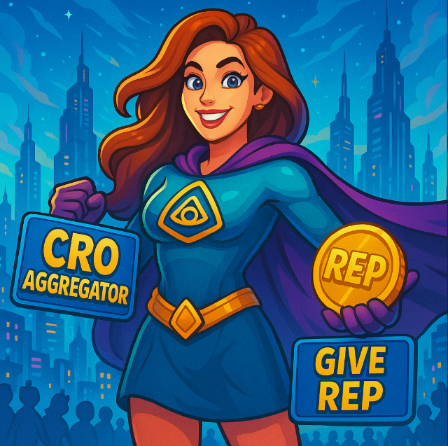 GM fam ☀️
Excited to see <a href="/cro_aggregator/">Cro.ag</a> joining <a href="/GiveRep/">GiveRep</a> – bridging DeFi power into the Rep Economy.
Real yields, smart routing, and stronger community vibes ahead.
Let's make it matter
سلام دوستان من برگشتم اما اهسته تر میرم جلو اکانتم هنوز مشکل داره بریم که روز خوبی باشه :)