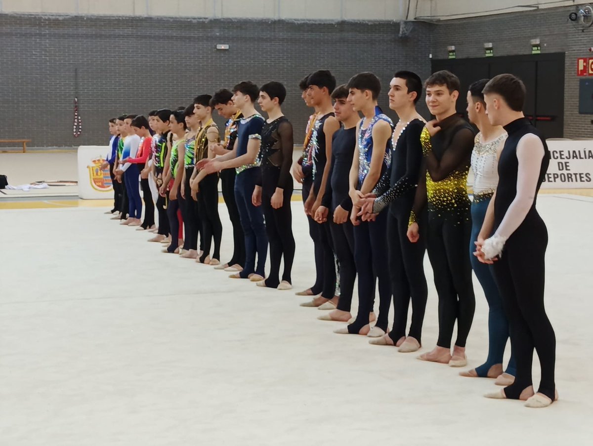 Mostolesporfin's tweet photo. 🤸‍♂️Ha sido una gozada asistir esta mañana al II trofeo masculino de Gimnasia rítmica de #Móstoles, es increíble cuanto trabajo, dedicación y tanto esfuerzo detrás de cada ejercicio.
#gimnasiaritmica 
@grcitymostoles https://t.co/57R1FYbyKE
