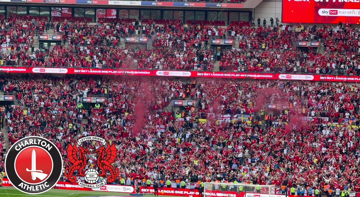 NEW VIDEO! 

The Moment CHARLTON WON PROMOTION TO THE CHAMPIONSHIP! 😍🔥

Charlton after 5 years in League One return to the Championship infront of 41,000 Charlton fans.. 😮‍💨

🔗 youtu.be/Zh7U3Qpw8K4?si…

#CAFC #LOFC #OneOrient 

All RTs appreciated!