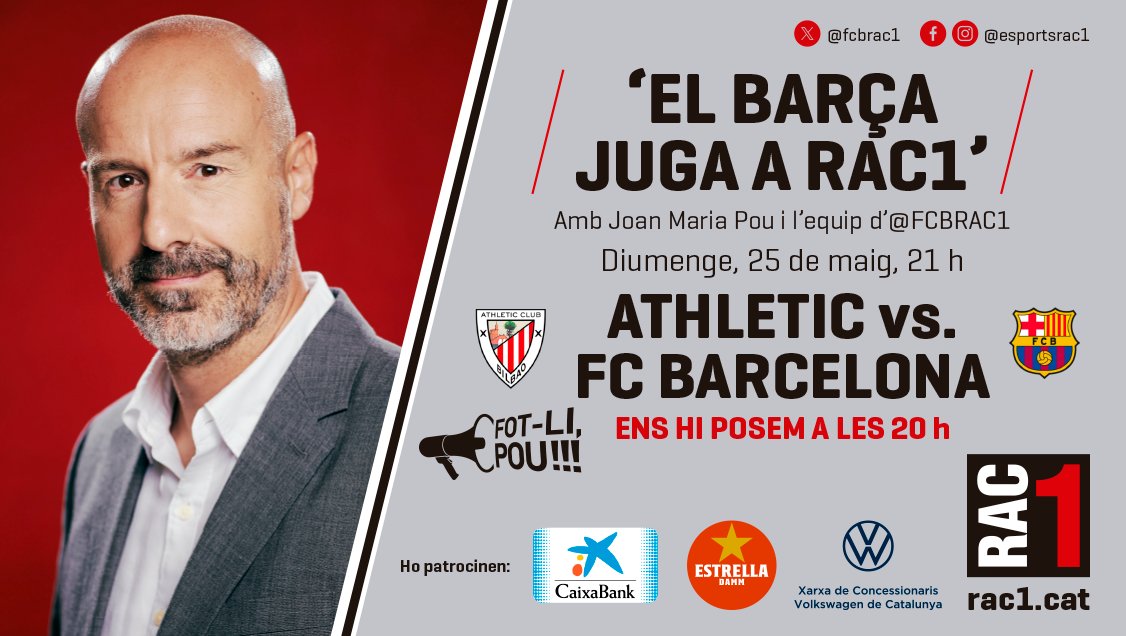 El Barça juga a RAC1 tweet media