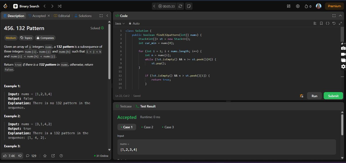 Tripaanshi's tweet photo. Day 35/100 💻 | #100DaysOfCode
✅ Solved 2 DSA problems 🧠
✅ Continued working on the project 🛠️
Daily progress adds up — consistency beats intensity. Let’s keep shipping! 🚀
#DSA #CodingJourney #BuildInPublic #100DaysOfCode #DevJourney #ProjectBuilding https://t.co/1dp3BuLjgV