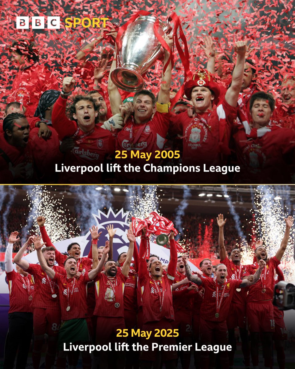 BBCSport's tweet photo. On May 25, Liverpool thrive 🏆 https://t.co/RWJhMcuY1z
