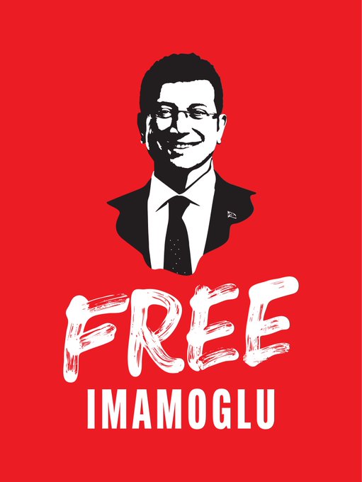 #freeimamoglu bize her yer free ..