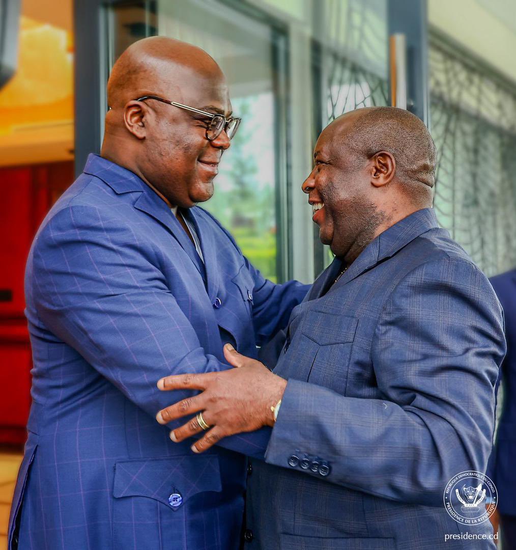 Je suis sincèrement heureux d’accueillir aujourd’hui, en visite de travail, mon frère jumeau, Son Excellence NDAYISHIMIYE Évariste, Président du Burundi.