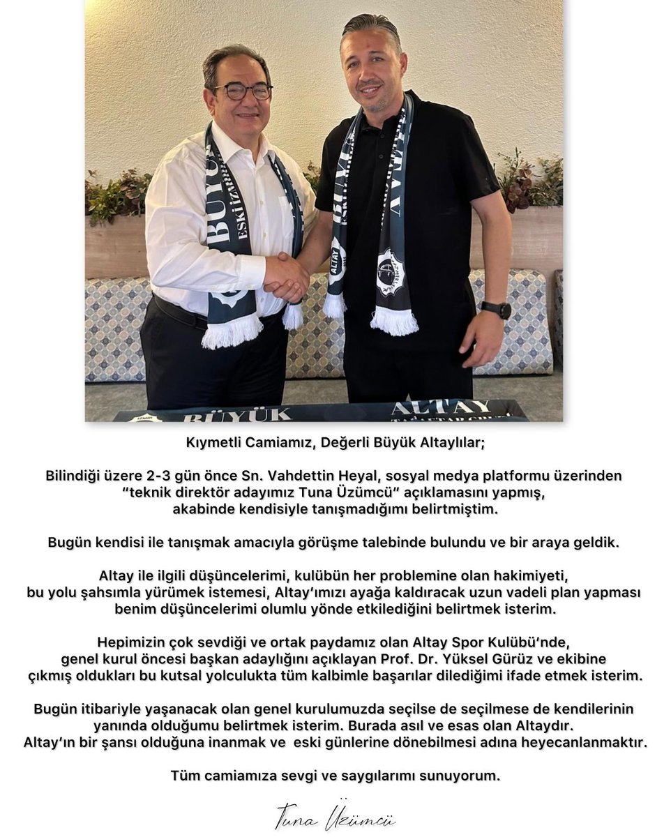 Saygı ve sevgilerimle 🖤🤍
#ALTAY #BÜYÜKALTAY