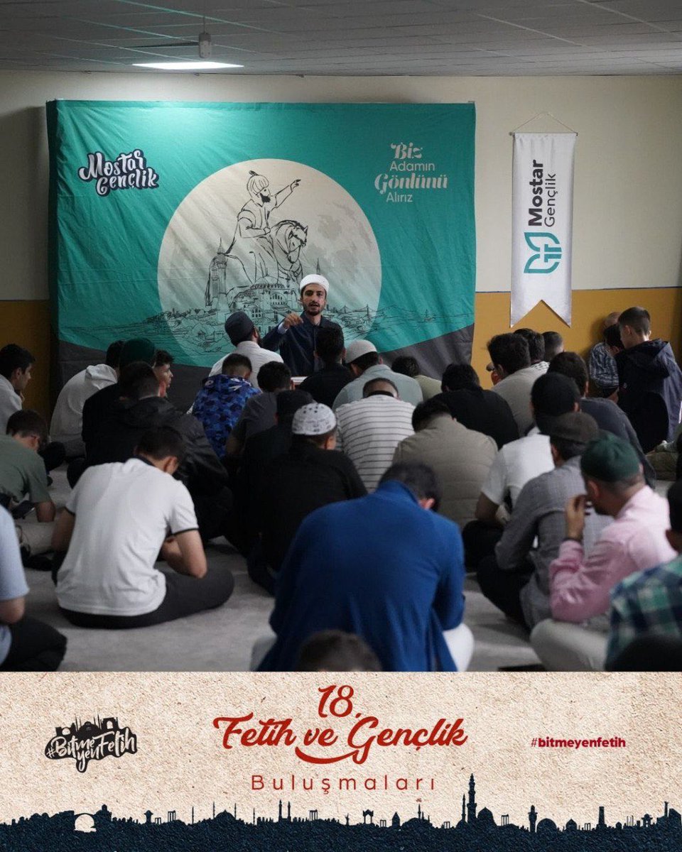 🏹18. Fetih ve Gençlik Buluşmaları I Bursa

📍Çelebi Mehmet Ziyareti
📍Emir Sultan Hz. Ziyareti 
📍Sosyal Etkinlikler 
📍Fetih Sohbeti 

#BitmeyenFetih 
#FetihveGençlikBuluşmaları
