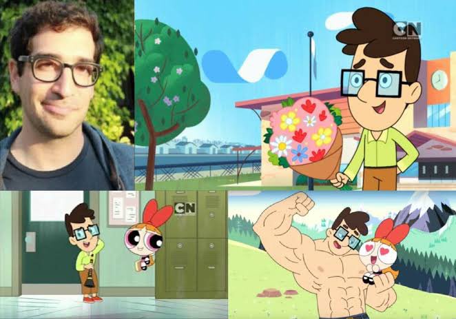 Quero aproveitar que esse desenho foi citado, para lembrar do dia que um escritor do show se auto-inseriu como um crush da florzinha