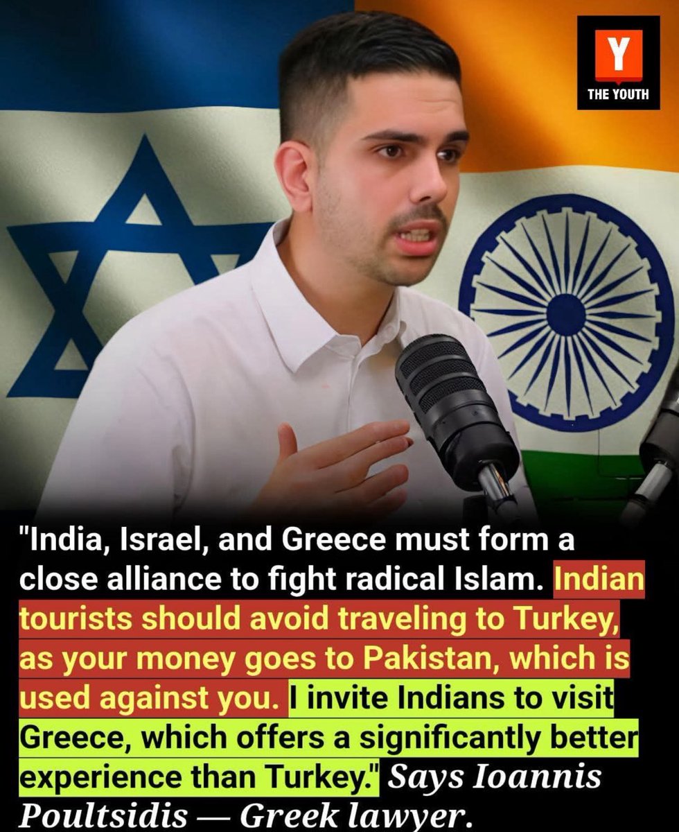 It is reassuring that Mr. Poultsidis from the Greek legal community is raising his voice to fight against radicalism. He also makes an interesting case for Indian-Israeli-Greek alliance. Would be great to see more cooperation amongst the nations towards meeting the common