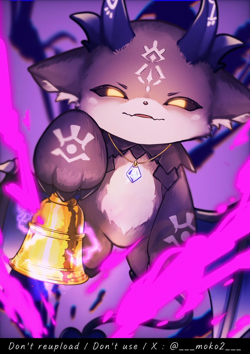 『降魔の鐘　鳴鐘』
聖地に魔物が現れる
#でびるさまにささげるえ
#にじマイクラ聖地占領戦