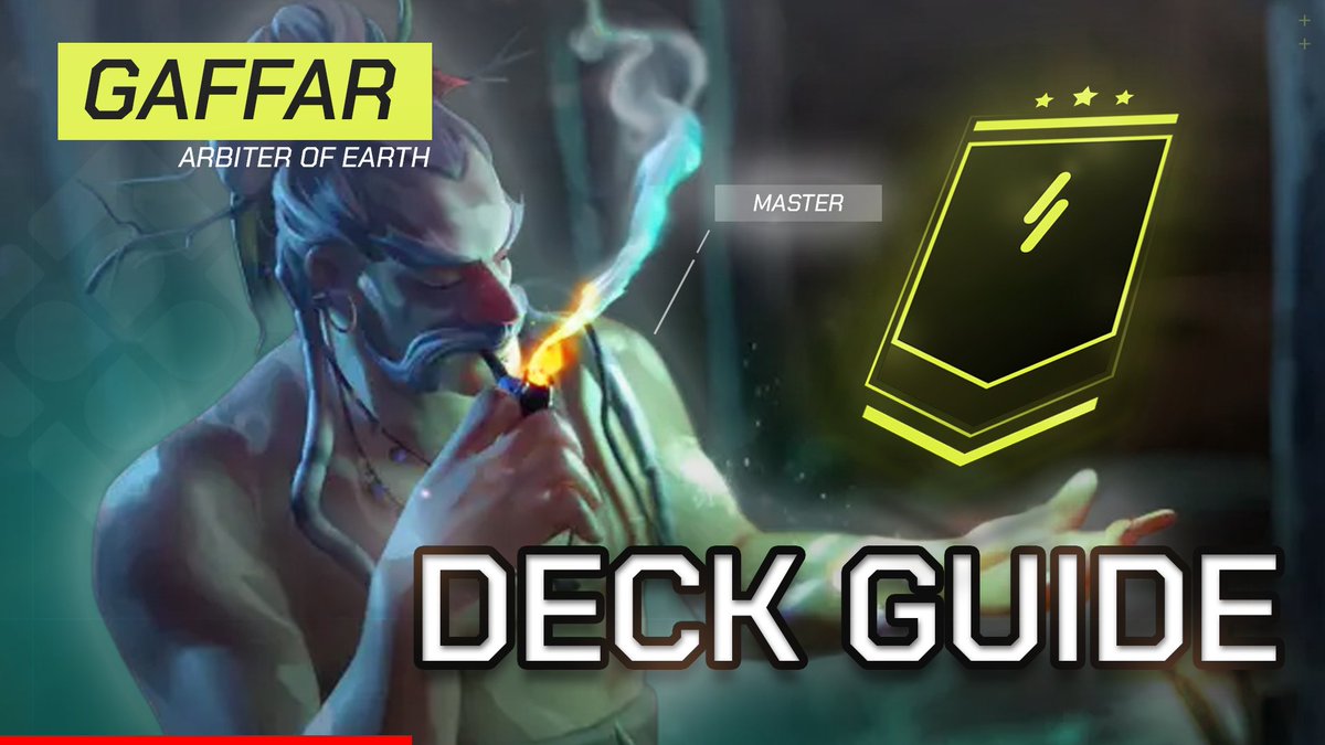 Everyone has been asking me about Gaffar in <a href="/ParallelTCG/">Parallel</a>  , so I made a deck guide to help with the basics.