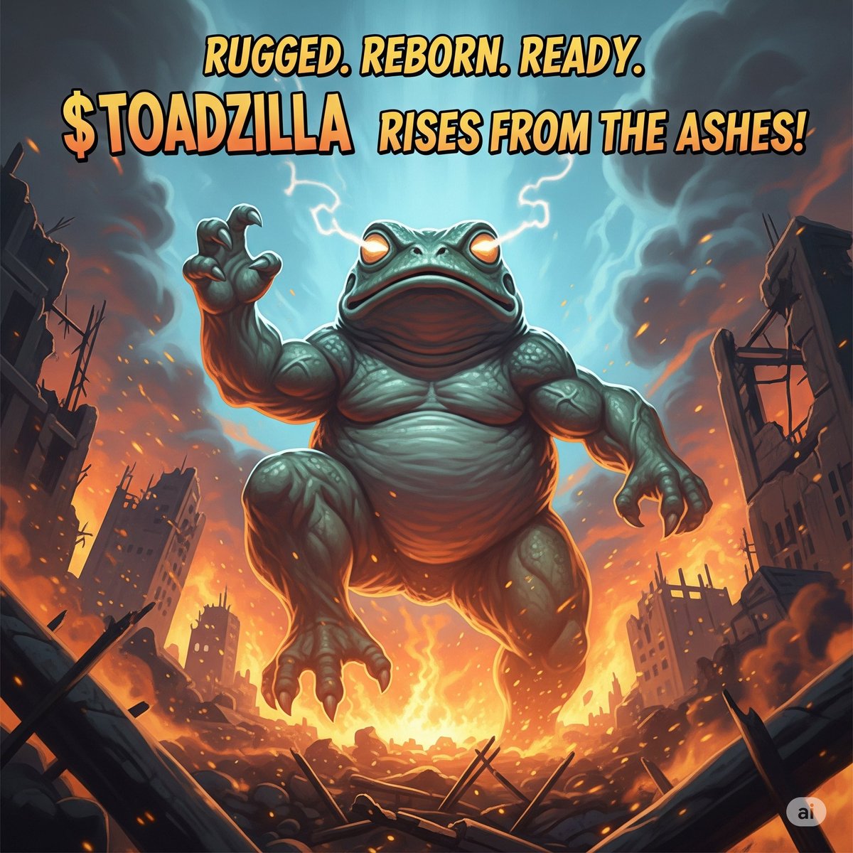 NarutoReg1's tweet photo. @Dcryptopioneer "While the whales play... The frogs build 🐸Toadzilla is the next comeback story. Join us 💚 https://t.co/ZXiehzd5L9 https://t.co/R6QybokWS3  https://t.co/cH9Jl5Csix https://t.co/p38w5zB903