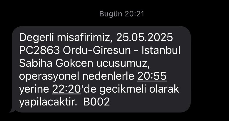 Uçur bizi Pegasus, yarın iş var.