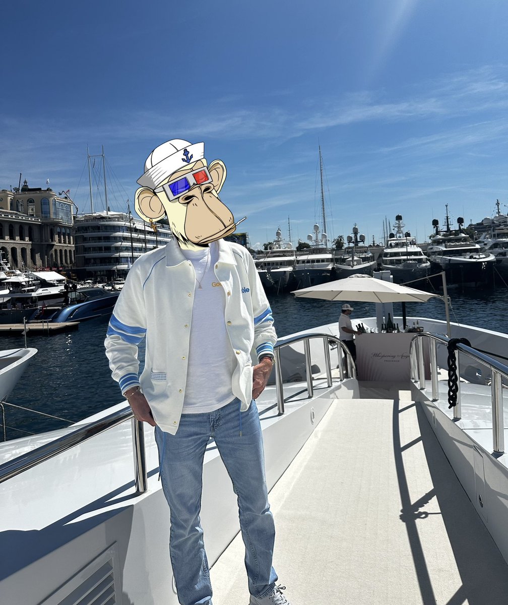 dyorjdr's tweet image. Hey @ApeChainHUB / @apecoin team,
Just wanted to say a huge thank you for the incredible opportunity to attend the Monaco F1 GP in such amazing conditions – the boat, the atmosphere… everything was absolutely next-level.
It was a real pleasure meeting some of the ApeChain crew…