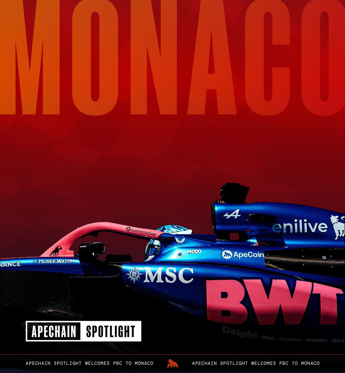 dyorjdr's tweet image. Hey @ApeChainHUB / @apecoin team,
Just wanted to say a huge thank you for the incredible opportunity to attend the Monaco F1 GP in such amazing conditions – the boat, the atmosphere… everything was absolutely next-level.
It was a real pleasure meeting some of the ApeChain crew…