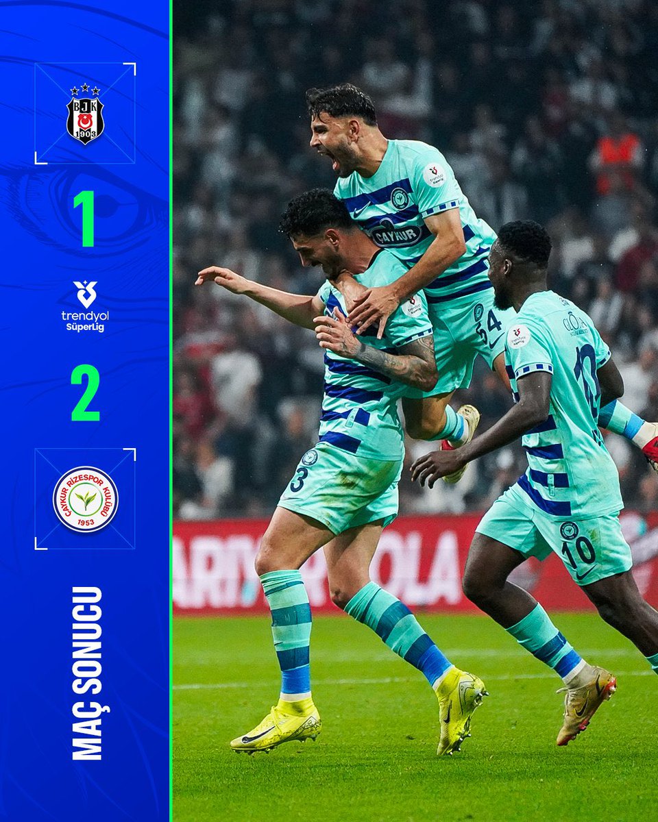 Tebrikler Çaykur Rizespor 💚💙💚💙

#YeşilMaviSevda