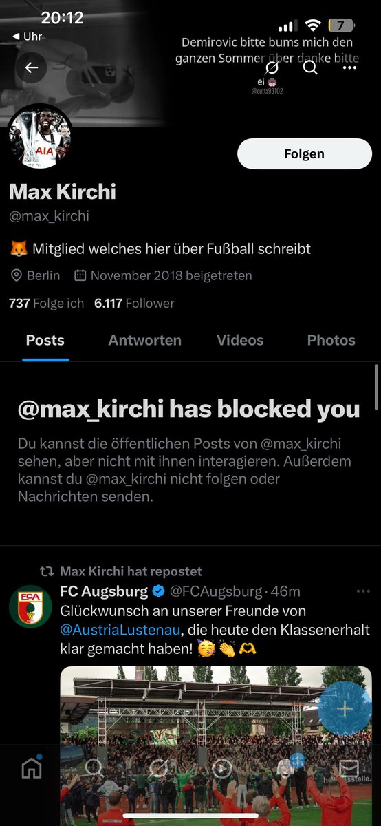 Drama in 3 Bildern🫡
Leute im Internet sind wirklich so krass peinlich und fühlen sich so sicher in ihrem Kinderzimmer, dass ist halt einfach zu krass.