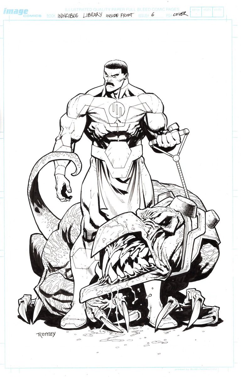 Felix Comic Art (@felixcomicart) on Twitter photo INVINCIBLE Library Vol.6 original art cover by <a href="/RyanOttley/">RYAN OTTLEY</a>…SOLD! Quite an imposing Thragg!! Congrats to Ryan and team on the continuation of the INVINCIBLE Universe with the massive debut of BATTLE BEAST #1! For Ottley art updates, subscribe to newsletter!felixcomicart.com INVINCIBLE Library Vol.6 original art cover by <a href="/RyanOttley/">RYAN OTTLEY</a>…SOLD! Quite an imposing Thragg!! Congrats to Ryan and team on the continuation of the INVINCIBLE Universe with the massive debut of BATTLE BEAST #1! For Ottley art updates, subscribe to newsletter!felixcomicart.com