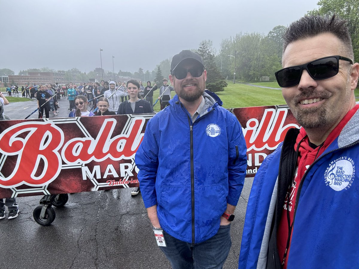 Representing <a href="/SABD2022/">Saluting America’s Band Directors</a> as we prepare our band for Memorial Day in rainy New York….