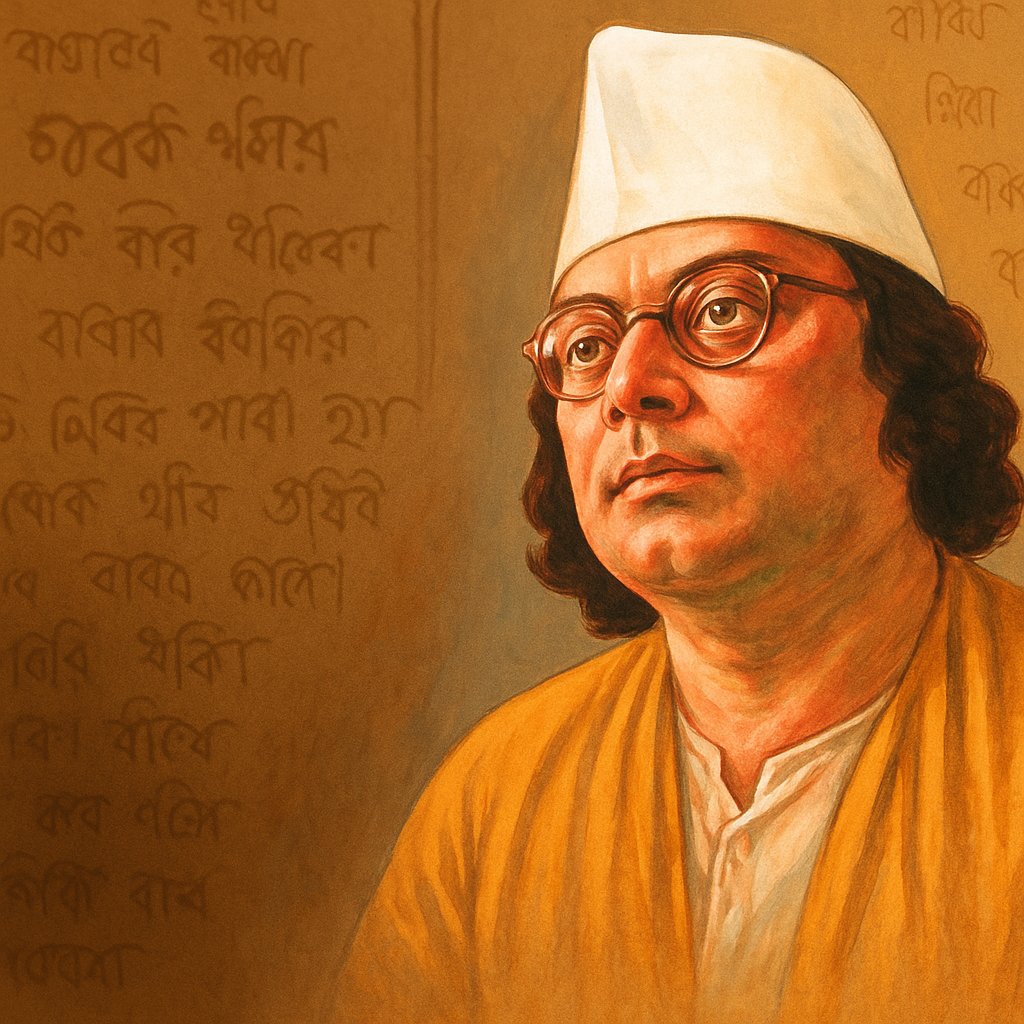 𝐂𝐨𝐦𝐦𝐞𝐦𝐨𝐫𝐚𝐭𝐢𝐧𝐠 𝐍𝐚𝐳𝐫𝐮𝐥 𝐉𝐚𝐲𝐚𝐧𝐭𝐢 – 𝐓𝐡𝐞 𝐁𝐢𝐫𝐭𝐡 𝐀𝐧𝐧𝐢𝐯𝐞𝐫𝐬𝐚𝐫𝐲 𝐨𝐟 𝐊𝐚𝐳𝐢 𝐍𝐚𝐳𝐫𝐮𝐥 𝐈𝐬𝐥𝐚𝐦

Today, 25 May 2025, marks the 126th birth anniversary of Bangladesh’s National Poet, Kazi Nazrul Islam—a towering figure in Bangladesh’s