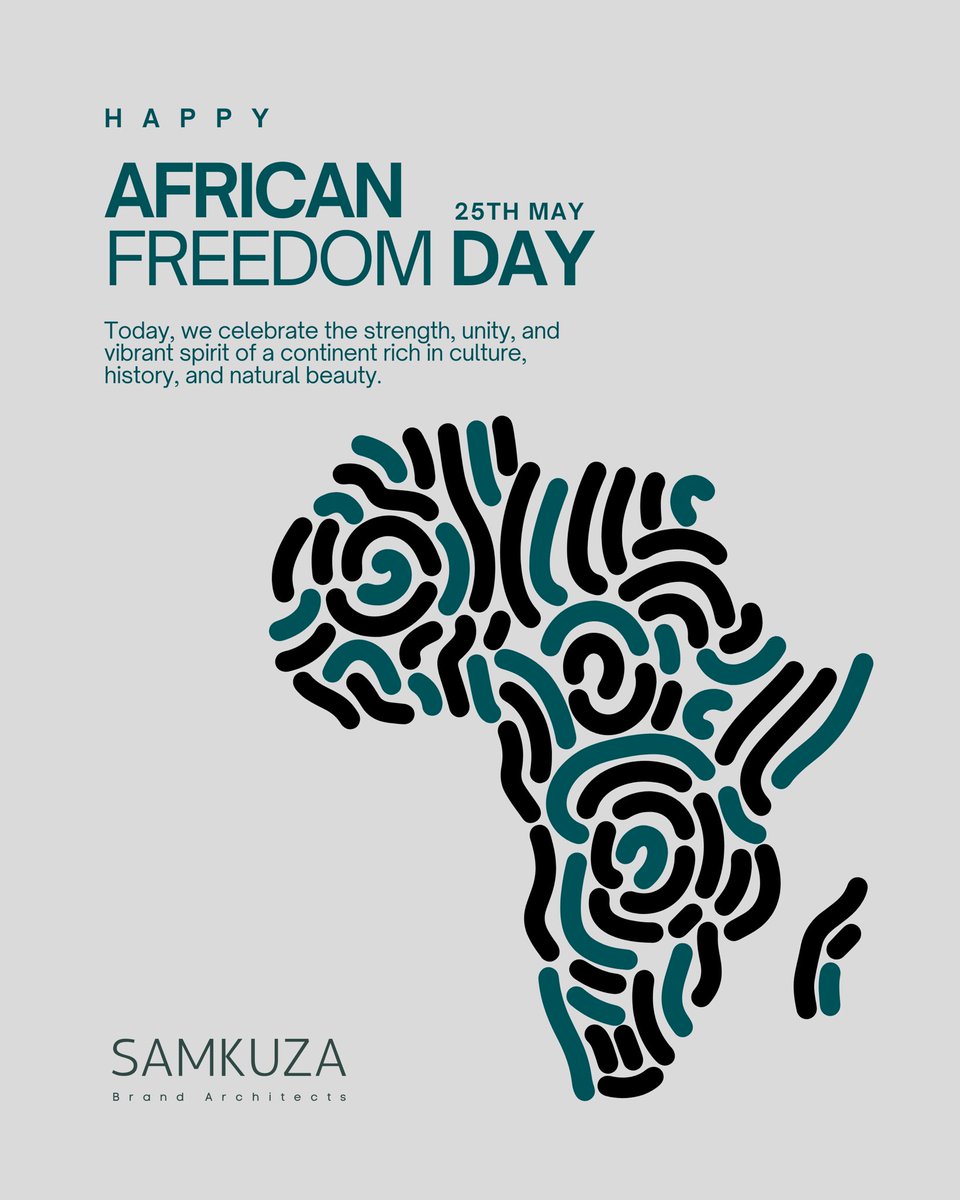 SamkuzaBrand_A's tweet photo. To be African is to carry legacy, pride, and bold purpose. This Africa Day, we honour the rhythm of our roots and the future we’re shaping—unapologetically, stylishly, and powerfully.
#AfricaDay #VAULTZconnect #AfricanExcellence #BoldIdentity https://t.co/mZ6iZl6DNC