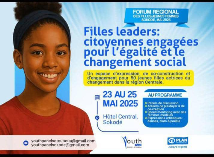 PlanIntTogo's tweet photo. Le  #ForumRégionalDesFilles,  c'est un cadre  éducatif autour de la toile des inégalités, pour aider les filles à briser les barrières  liées au genre afin d’atteindre l’égalité que chaque fille mérite !

#FutureGirlsWant #GirlsLead #VBG #UntilWeAreAllEqual #TogoLeadsEquality https://t.co/RMVzl5J9ZX