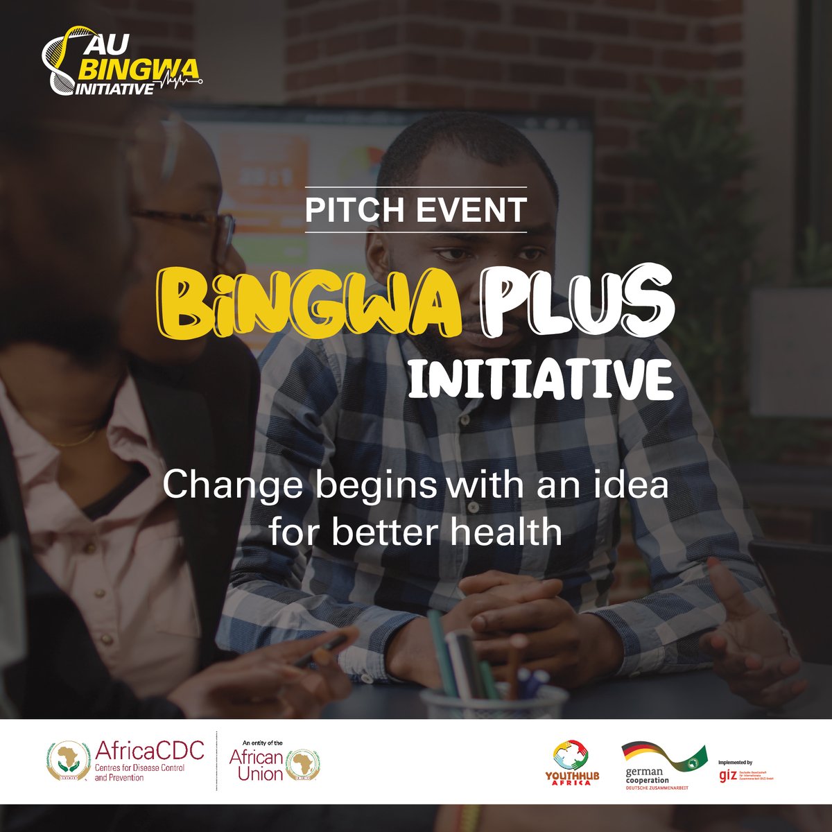 Demola Of Lagos π΅ (@omogbajabiamila) on Twitter photo 30 youth innovators β
Bold health solutions β
One mission - shaping a healthier, self-reliant Africa β
Stay tuned as we spotlight ideas from young Africans who will transform public health.
The <a href="/AfricaCDC/">Africa CDC</a> #BingwaPLUS Pitch Event.
Date: 27 β 30 May.
Location: Abuja, Nigeria. 30 youth innovators β
Bold health solutions β
One mission - shaping a healthier, self-reliant Africa β
Stay tuned as we spotlight ideas from young Africans who will transform public health.
The <a href="/AfricaCDC/">Africa CDC</a> #BingwaPLUS Pitch Event.
Date: 27 β 30 May.
Location: Abuja, Nigeria.