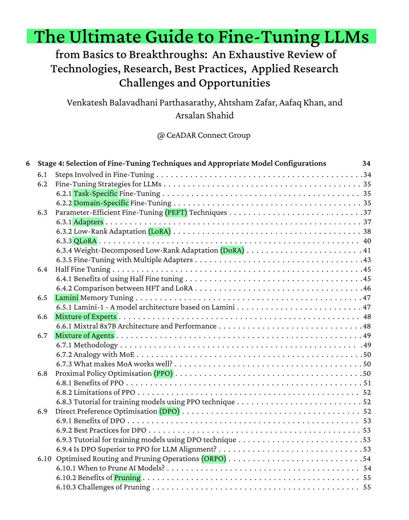 The best fine-tuning guide you'll find on arXiv this year.

Covers:
> NLP basics
> PEFT/LoRA/QLoRA techniques
> Mixture of Experts
> Seven-stage fine-tuning pipeline