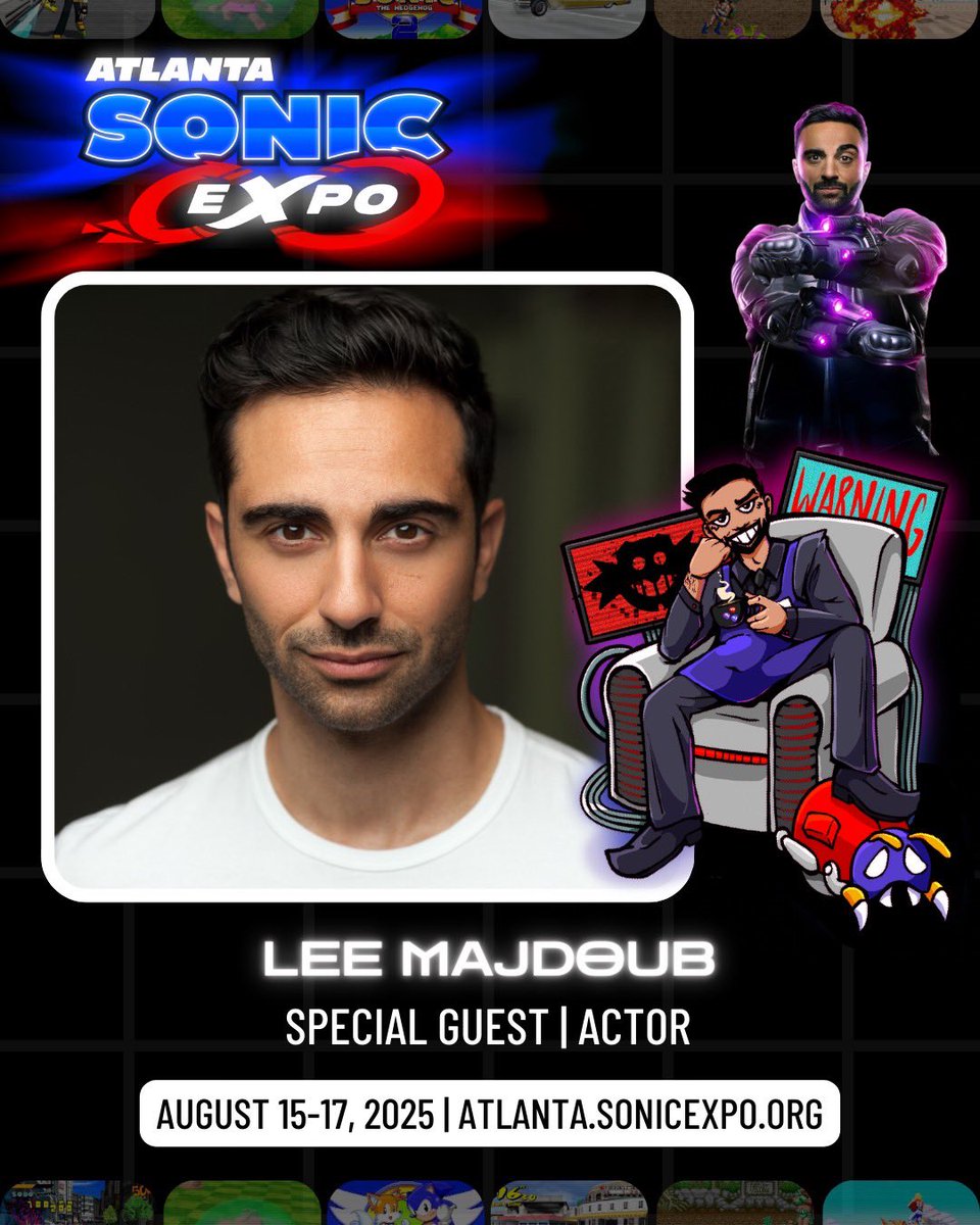 📣 GUEST ANNOUNCEMENT 📣

We are pleased to announce Lee Majdoub is planning to attend Sonic EXPO: Atlanta! Please give him a warm welcome! 👋

Sonic EXPO: Atlanta tickets are available NOW!

Link below 🧵