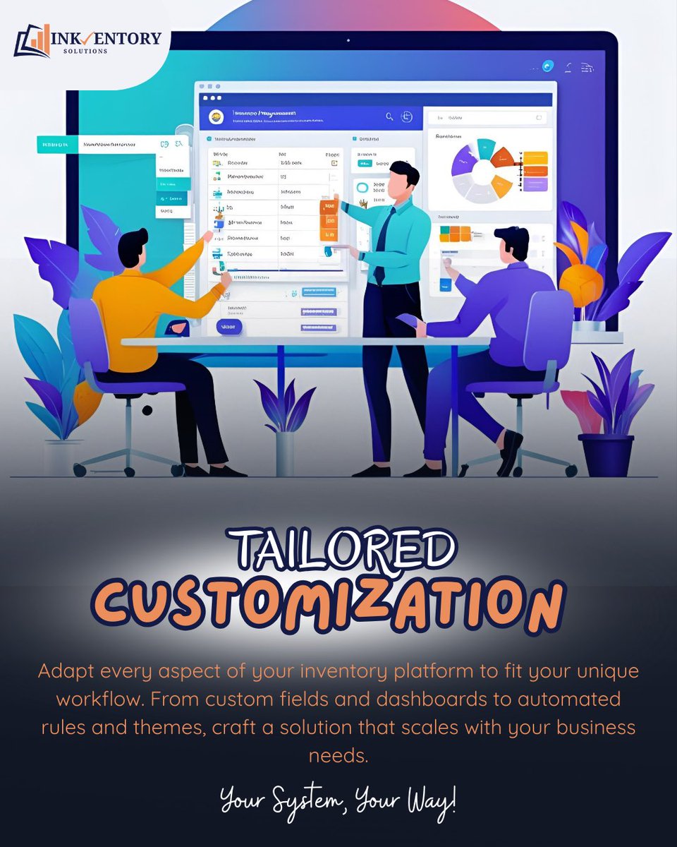 _Inkventory's tweet photo. Your system, your rules! βοΈ
Customize every part of your inventory platform β from dashboards and fields to rules and colors β to fit your workflow.
Level up your business with flexible solutions!
#InventorySoftware #TailoredCustomization #TechTools #BusinessSolutions https://t.co/T9ZGzOlq0b