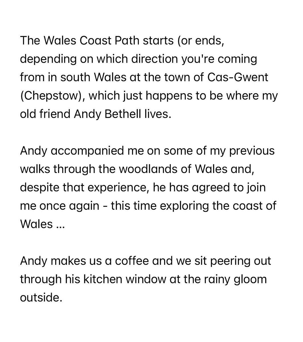 Geoff Barton (@realgeoffbarton) on Twitter photo The view from here: wonderful to enjoy a long walk around Chepstow with journalist <a href="/mateoy/">Matthew Yeomans</a>, author of the brilliant ‘Seascape: Notes from a Changing Coastline’, along with our mutual friend and general good guy, Andy Bethell. The view from here: wonderful to enjoy a long walk around Chepstow with journalist <a href="/mateoy/">Matthew Yeomans</a>, author of the brilliant ‘Seascape: Notes from a Changing Coastline’, along with our mutual friend and general good guy, Andy Bethell.