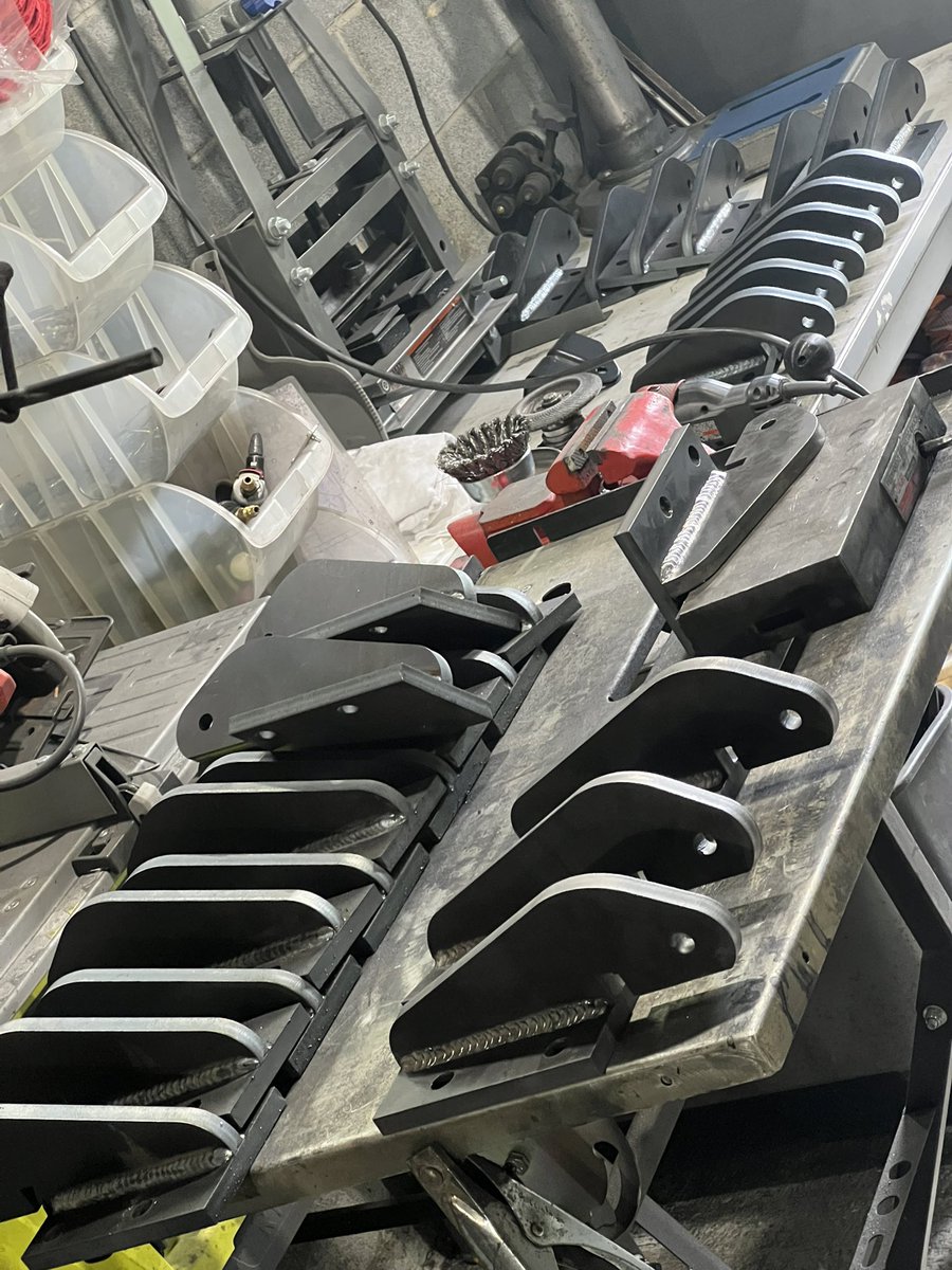 The weld shop is busy, Jurassic replica tow eyes in process!