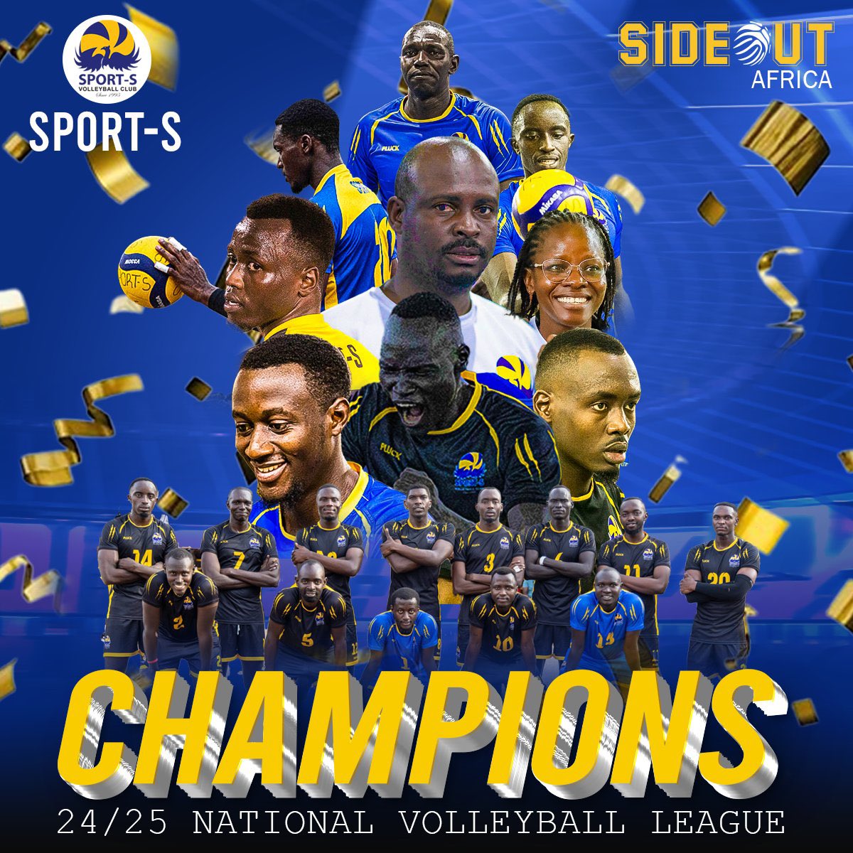 Ndyamuhaki J. Emanzi (@emanzi20) on Twitter photo JUST IN
<a href="/sport_svoleybal/">SPORT-S VOLLEYBALL</a> are the National Volleyball League champions.
They defeated <a href="/nemostarsclub/">Nemostars Club</a> in Game Two to win the series 2-0.
It is three straight championships for the Nsambya based outfit.
#SideOutAfrica | #UNVLPLAYOFFS25 JUST IN
<a href="/sport_svoleybal/">SPORT-S VOLLEYBALL</a> are the National Volleyball League champions.
They defeated <a href="/nemostarsclub/">Nemostars Club</a> in Game Two to win the series 2-0.
It is three straight championships for the Nsambya based outfit.
#SideOutAfrica | #UNVLPLAYOFFS25