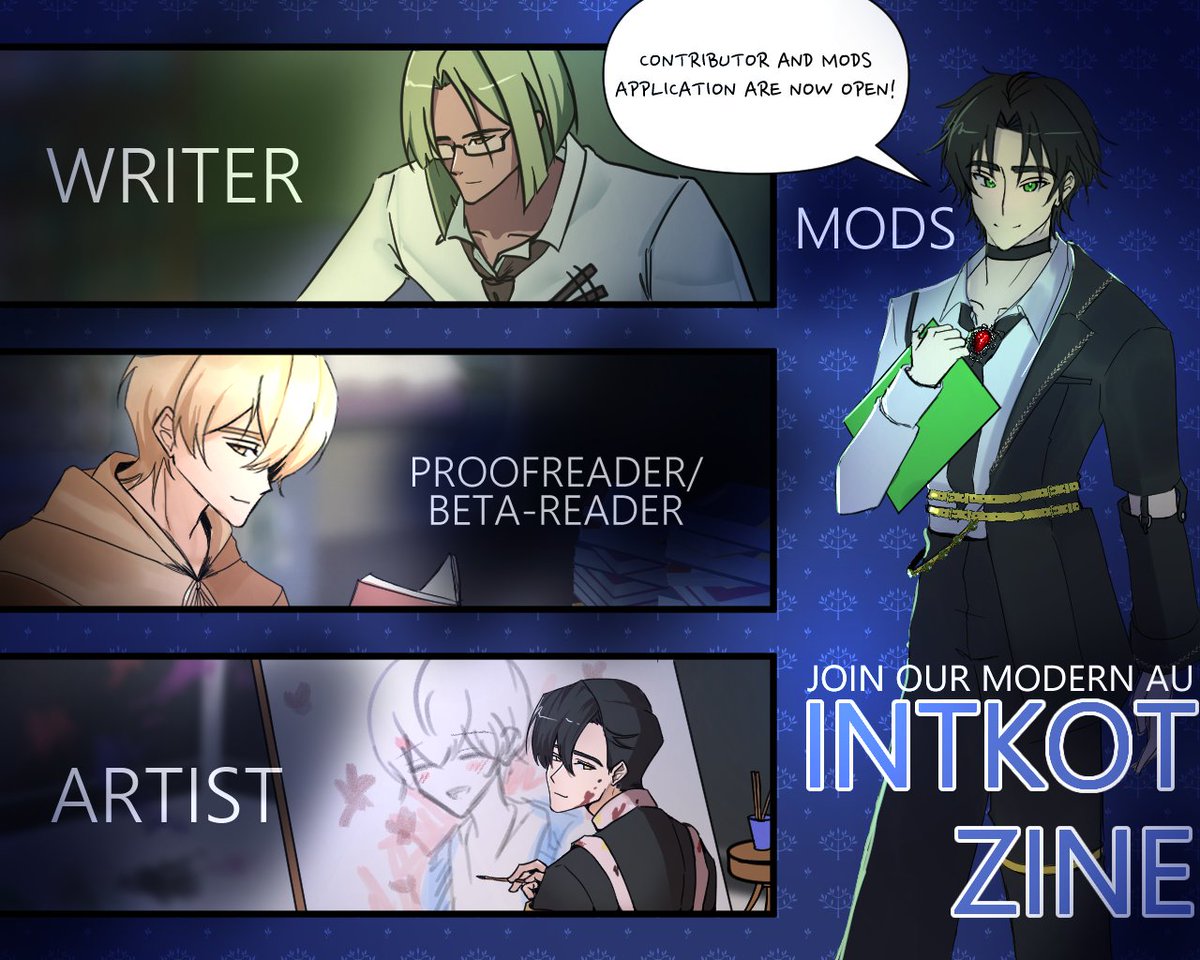 [#저그인 #INTKOTZine #INTKOT] We are opening the contribution and mods application form! Join us and become a creator and overseer of the universe!

The link for the application form will be in the reply section below!