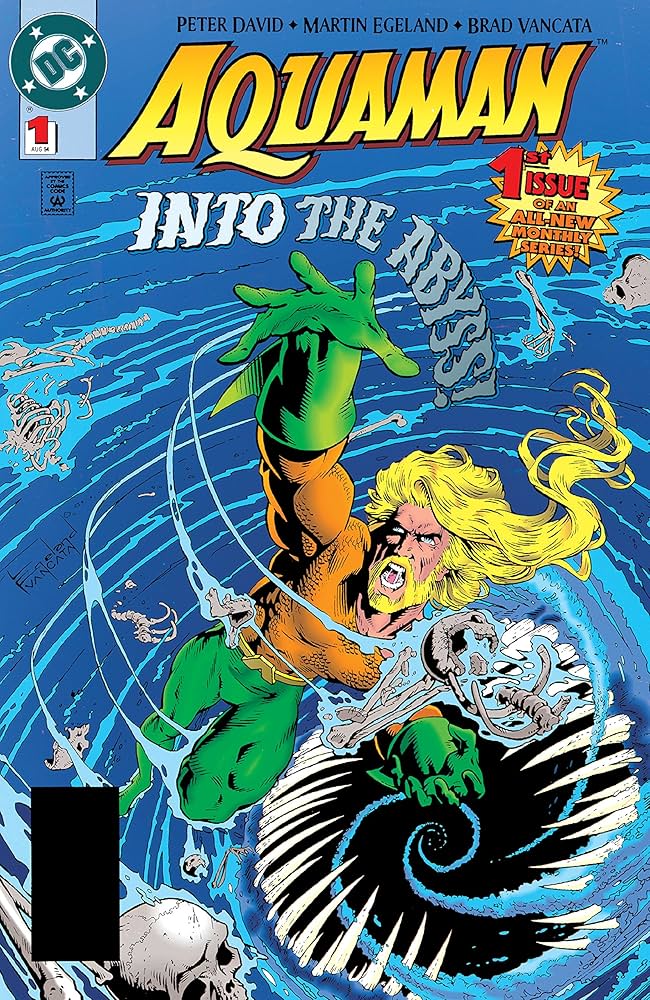 We've lost the legendary Peter David.
A giant among a generation of comic readers, he was maybe the most important writer on Aquaman, who he turned into a gruff, sword-and-sorcery warrior king.