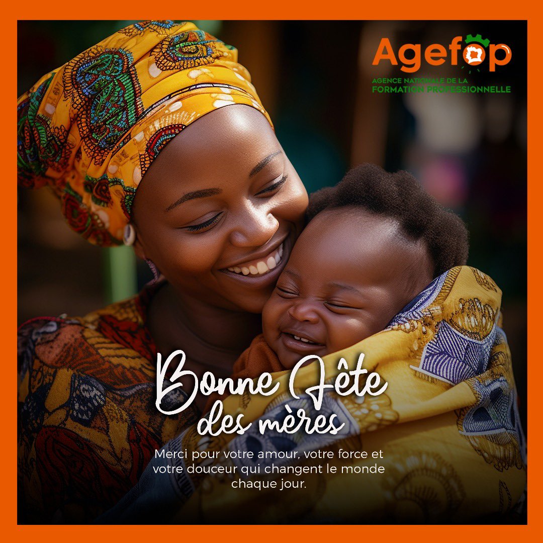 À l’occasion de la Fête des Mères, l’AGEFOP rend hommage à toutes les femmes qui, chaque jour, incarnent la force, la bienveillance et la résilience. Merci pour votre amour, votre engagement et votre rôle essentiel dans l’éducation et la transmission des valeurs.