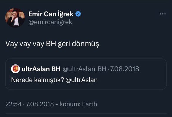 Oğuzhan Bozdağ (@oguzhanbozdag34) on Twitter photo Tribünü bildiği yaptığı besteden gösterdiği performanstan ve yaktığı avrupa meşaleden belli gecenin en iyi şarkıcısı BH <a href="/emircanigrek/">Emir Can İğrek</a> <a href="/ultrAslan_BH/">ultrAslan BH</a> Tribünü bildiği yaptığı besteden gösterdiği performanstan ve yaktığı avrupa meşaleden belli gecenin en iyi şarkıcısı BH <a href="/emircanigrek/">Emir Can İğrek</a> <a href="/ultrAslan_BH/">ultrAslan BH</a>