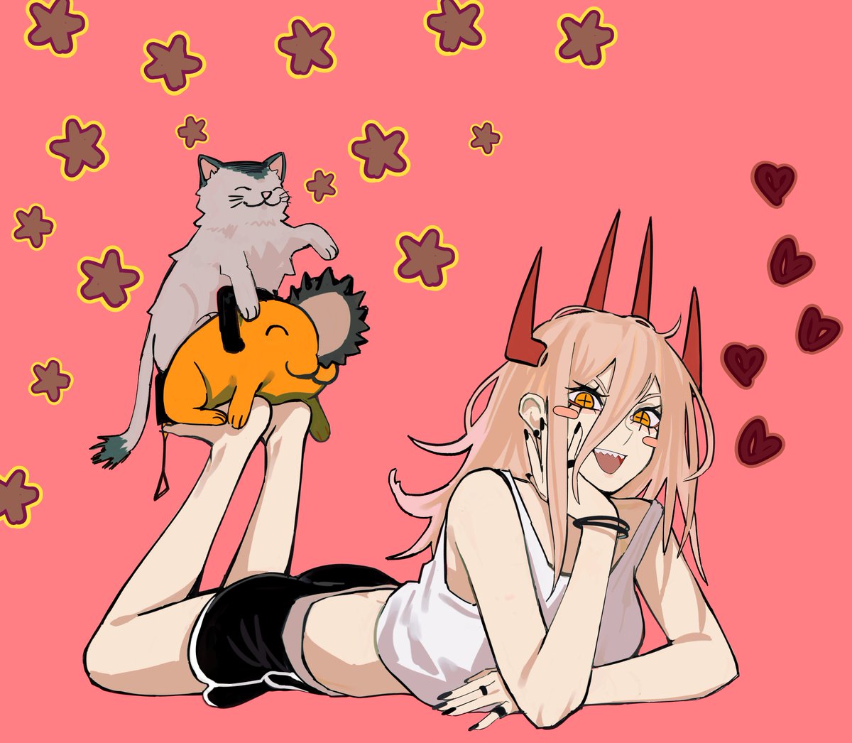 Sailen0's tweet image. Pet stackin
