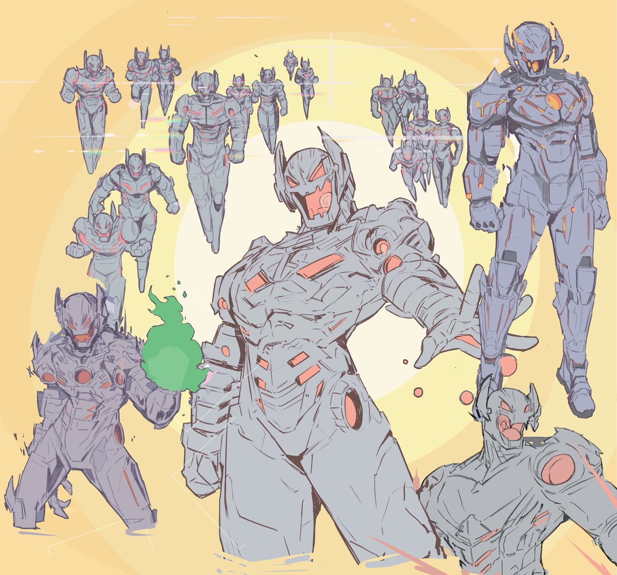 Ultron and Friends -- Marvel