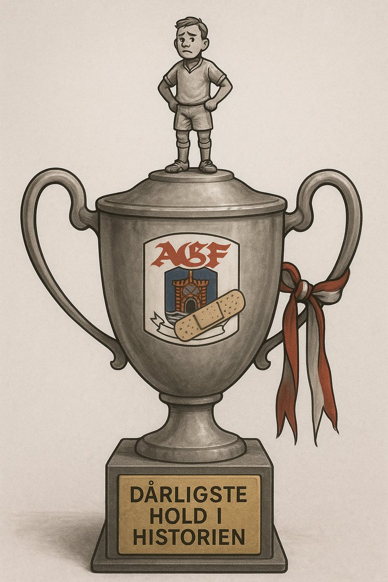 Tillykke til agf med endelig at vinde en form for titel, de er nu det dårligste hold i mesterskabsspillets historie.