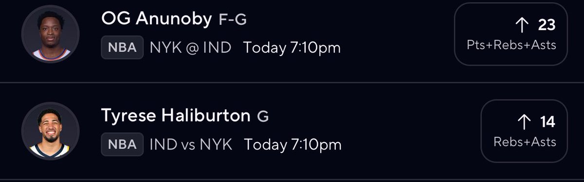 HayWayLineups's tweet image. NBA 🏀 

Join Discord Premium In Bio And Follow @GLGxng 

USE WHOP TO JOIN PREMIUM. 

#BettingX #PlayerProps #SportsPicks #PrizePicks #underdog #hayparlays
#Sleeper #PrizePicks #DFS #prizepickspotd #GamblingTwitter #prizepicksnfl #nba           #GamblingX #MLB #NFL #CFB25…