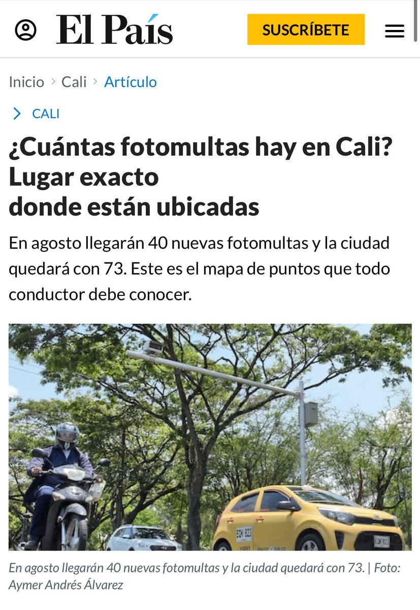AnaErazoR's tweet photo. En agosto entran en operación 40 nuevas cámaras de fotomulta.
Pasaremos de 781 mil a más de 1.135.000 multas anuales.
Eso significa un recaudo superior a los $737 mil millones al año.
¿Quiénes celebran? El #CDAV, los operadores privados de tránsito y, por supuesto, los concesionarios del MÍO.
¿Y la ciudadanía? Nada. Ese dinero no se verá reflejado en mejores vías, señalización, ni pedagogía vial.
La Secretaría de @MovilidadCali, bajo la administración de @alejoeder, se volvió una caja de recaudo para alimentar a @METROCALI.