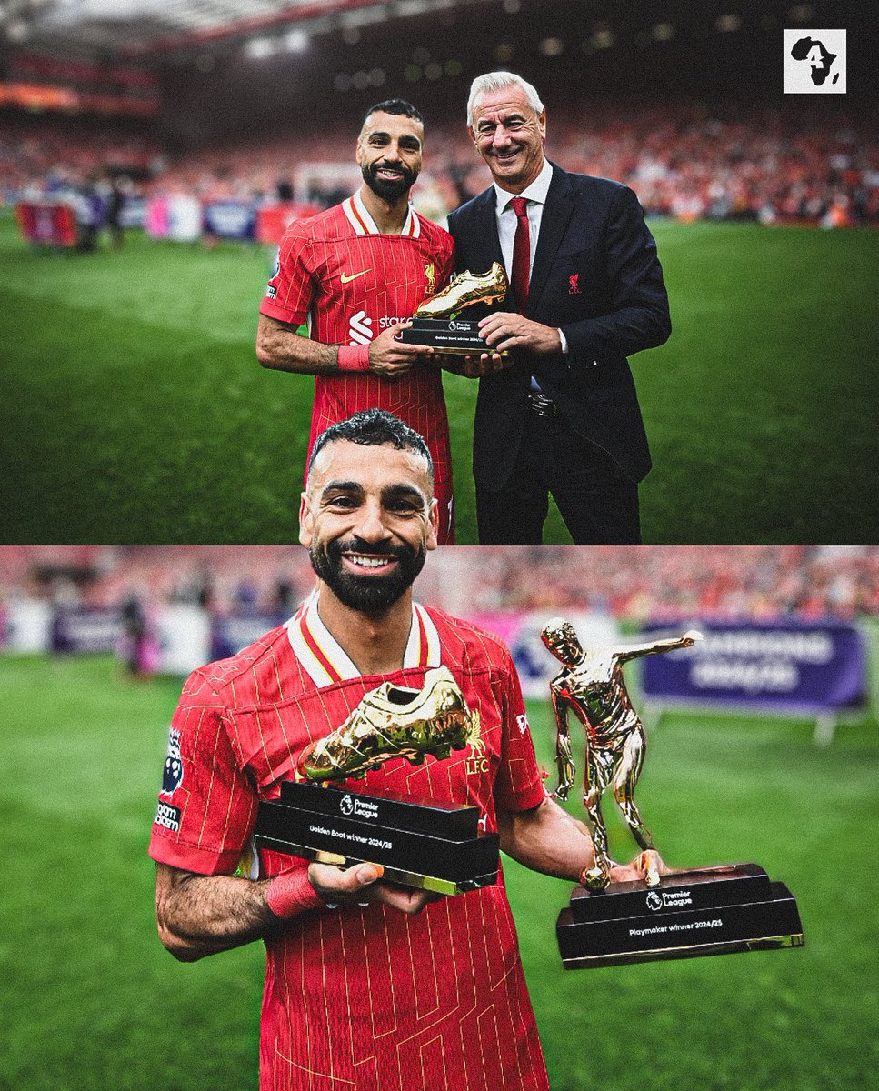 ActuFootAfrique's tweet photo. 🚨 Premier joueur de l’histoire de la Premier League à…

Être meilleur buteur &amp; passeur en championnat pour la 𝗗𝗘𝗨𝗫𝗜𝗘̀𝗠𝗘 fois. 🇪🇬😎 https://t.co/NmufNj4Yoq
