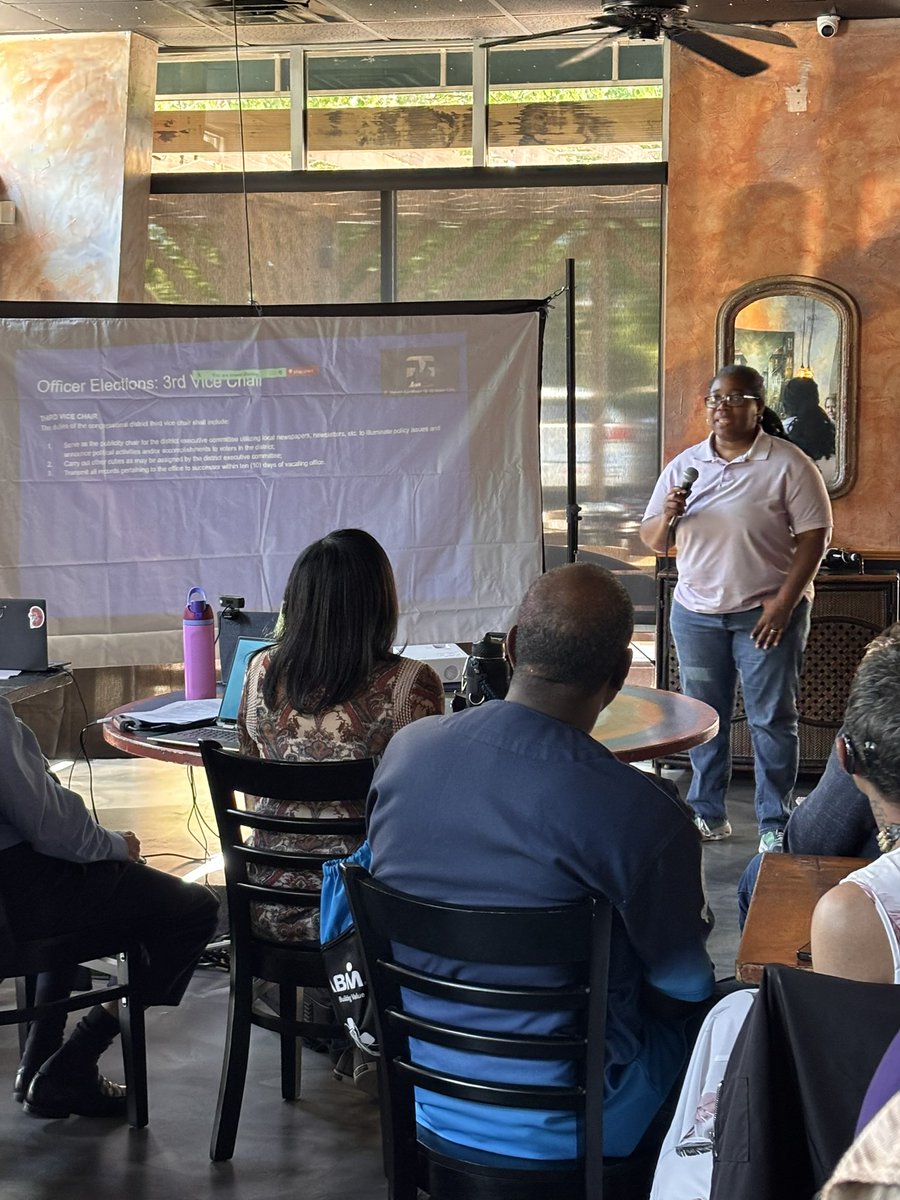 FCDPNC's tweet photo. FCDP at the Congressional District 13 Convention Sat! 

Attending meetings are an important way to stay informed, have your voice heard, and build relationships within the county and state party. We value the conversations had and connections made at this meeting. https://t.co/UHD0x5LUIf