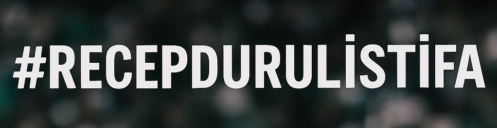 #RecepDurulİstifa