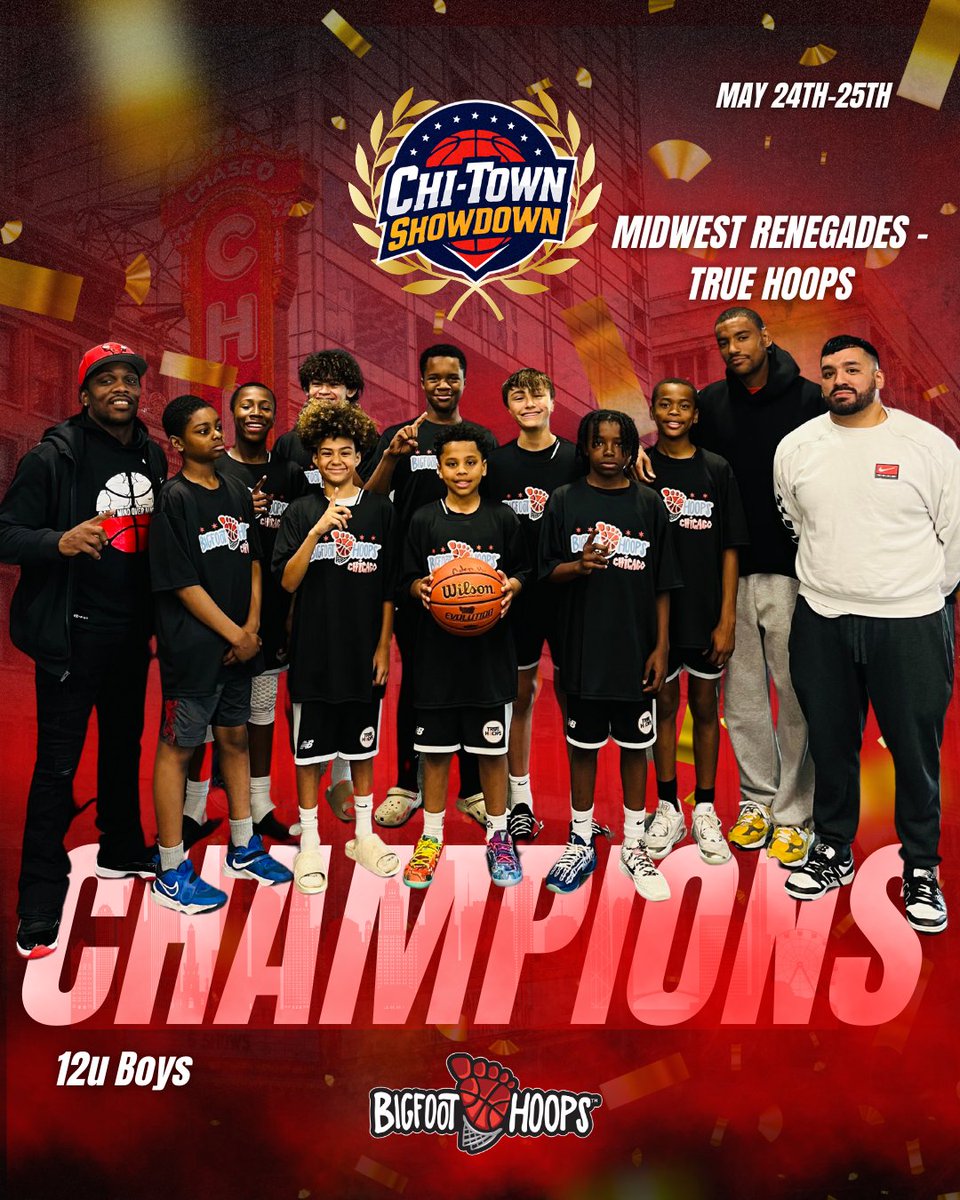 Bigfoot Hoops (@bigfoothoops) on Twitter photo Chi-Town Showdown Champions | Midwest Renegades
#bigfoothoops #wherehistoryismade
<a href="/renegade_club/">Midwest Renegade</a>
🔥 Chi-Town Showdown Champions | Midwest Renegades
#bigfoothoops #wherehistoryismade
<a href="/renegade_club/">Midwest Renegade</a>
🔥