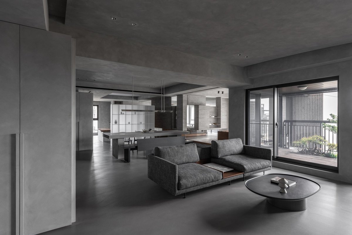 Versai_Concepts's tweet photo. Brutalist elegance meets minimalism—raw concrete, clean lines, and soft light craft a serene, modern space rooted in form, function, and quiet beauty. #BrutalistDesign #MinimalistLiving #ModernArchitecture #InteriorInspo #DesignLovers https://t.co/yGuKpSV8Nd