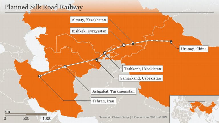 ⚡️BREAKING 

The China-Iran rail corridor has been put into operation

The first freight train from China arrived in Iran in 15 days, compared to 40 days by sea

Iran can now export oil to China through this corridor, and Chinese goods can also go to Europe unhindered by the US